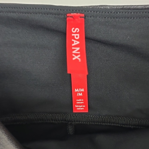 SPANX Faux Leather Leggings - Picture 7 of 11